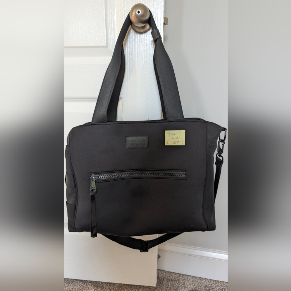 Dagne dover wade diaper bag in black